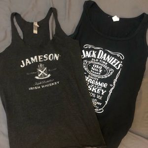 Jameson & Jack Daniels Tank Tops